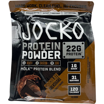 Jocko MOLK Whey Protein Blend Powder 22g - 2 lb Bags Chocolate